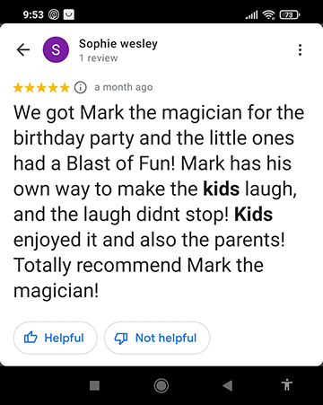 Mark the Magician Reviews